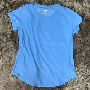 Kirkland Signature |  Ladies Active Tee | Moisture Wicking | Size L | Blue **NEW